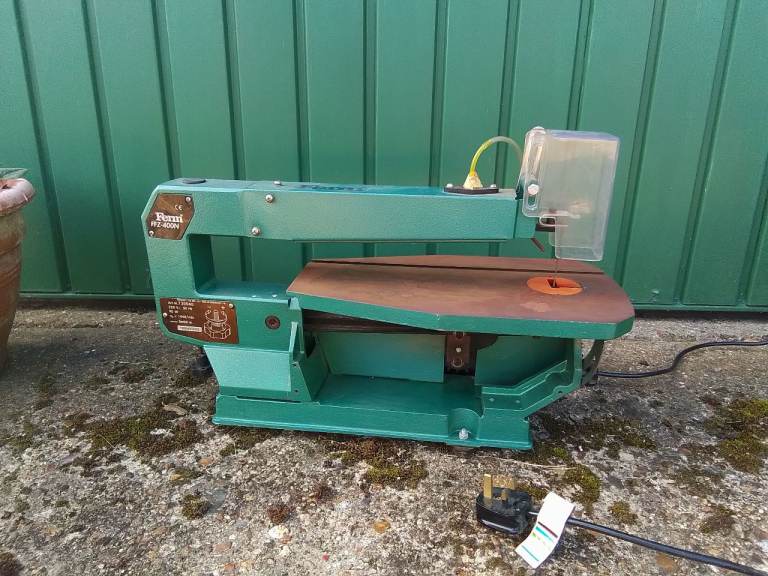 Scroll saw- working.