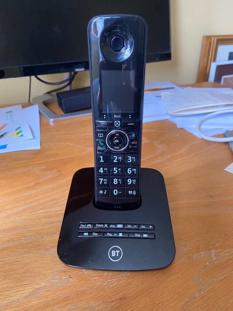 BT Premium Phone with 100% Nuisance Call Blocking – Black