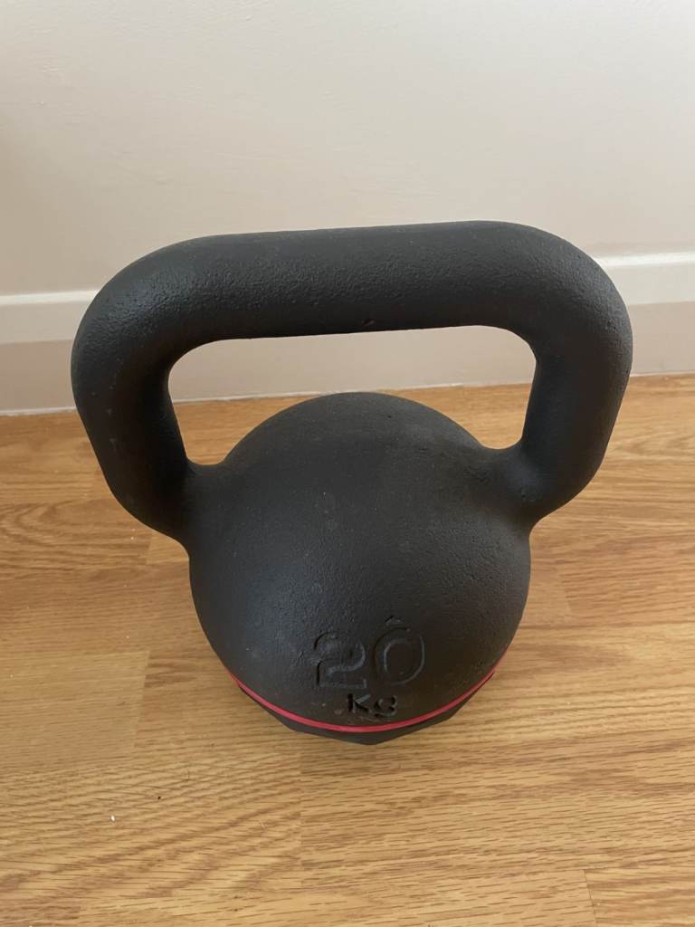 1 x 20kg cast iron Kettlebell