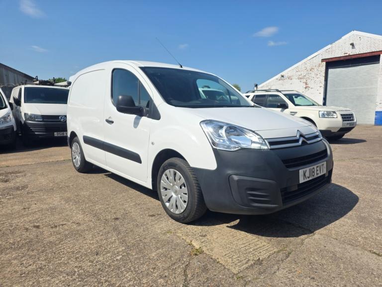 2018 Citroen Berlingo 1.6 BlueHDi 625Kg LX 75ps PANEL VAN Diesel Manual