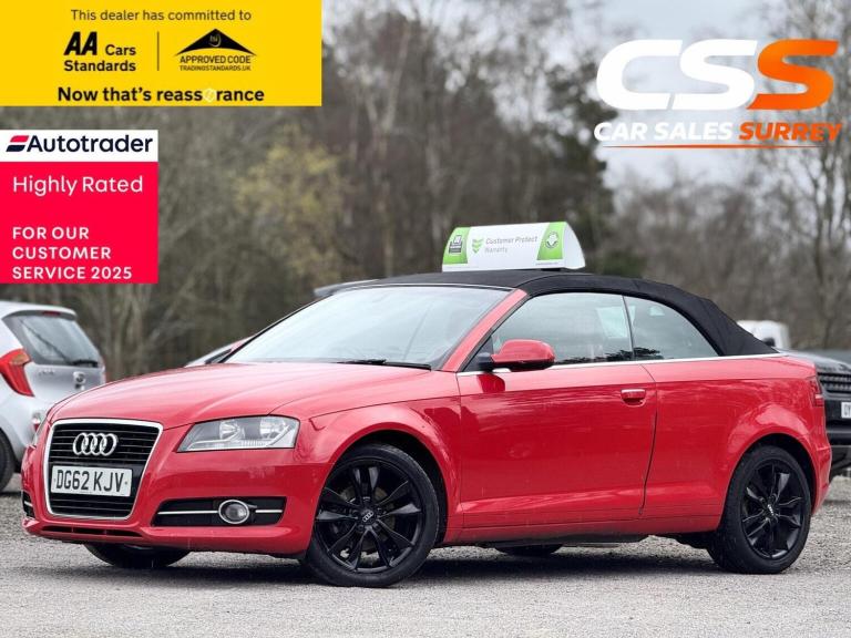AUDI A3 CABRIOLET 1.6 TDI Sport Final Edition Euro 5 (s/s) 2dr 2013