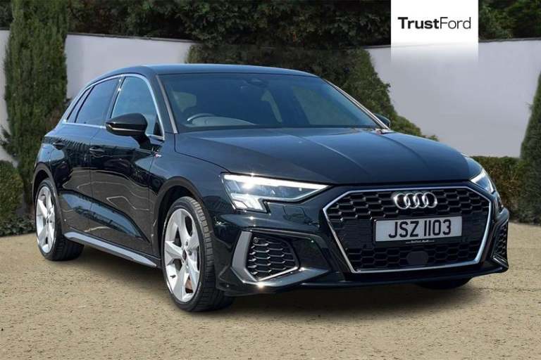 2023 Audi A3 1.0 TFSI 30 S line Sportback 5dr - FULL LEATHER, DUA LZONE CLIMATE CONTROL, Hatchbac...