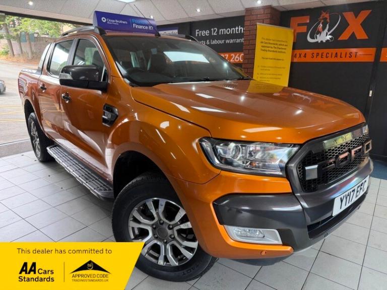 No Vat,17 reg Ford Ranger 3.2 Tdci Wildtrak double cab 6 spd,Mountain Top cover.