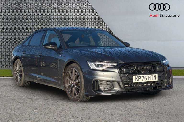 2025 Audi A6 50 TFSI e Quattro Black Edition 4dr S Tronic Saloon Plug-In Hy Automatic