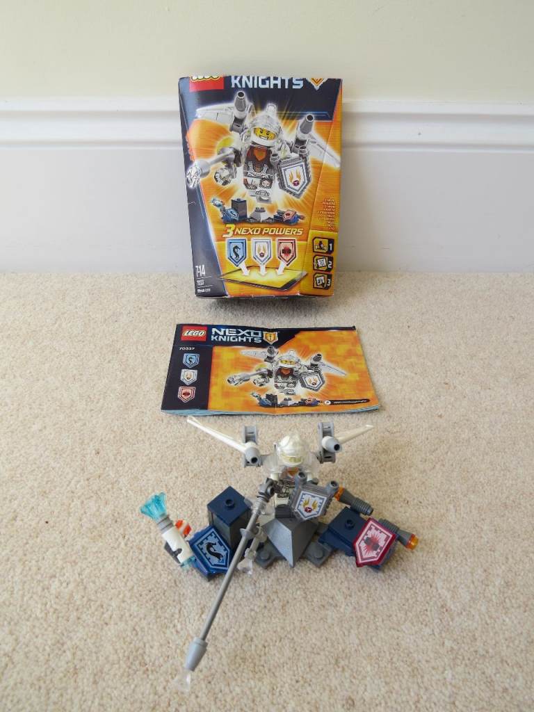 LEGO 70337 NEXO KNIGHTS ULTIMATE LANCE + MANUAL + BOX