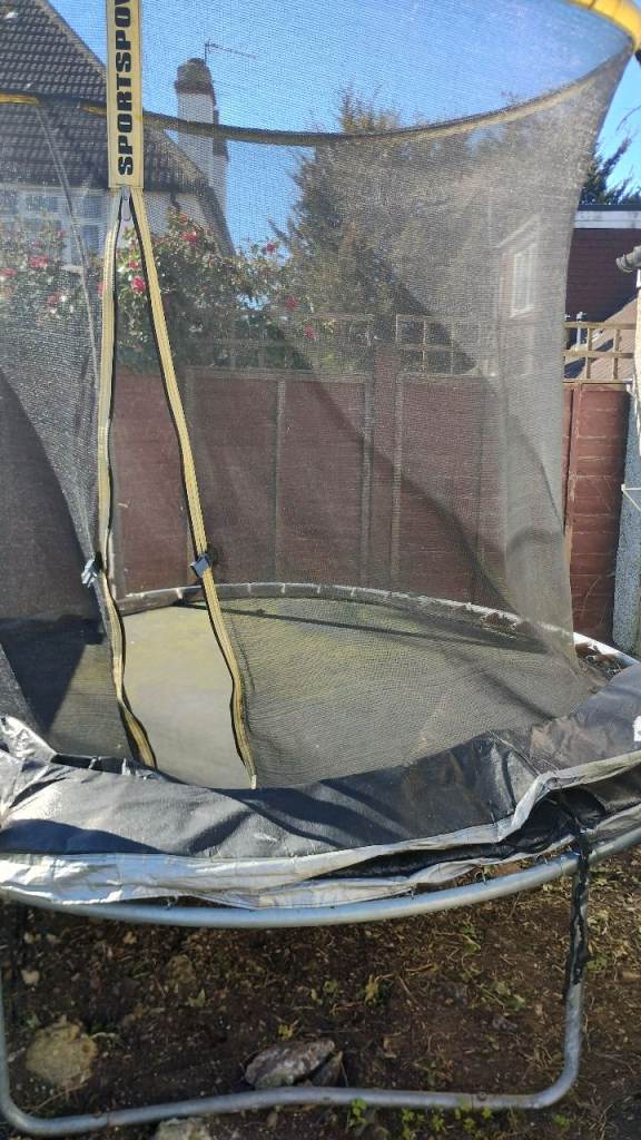 Garden large trampoline 