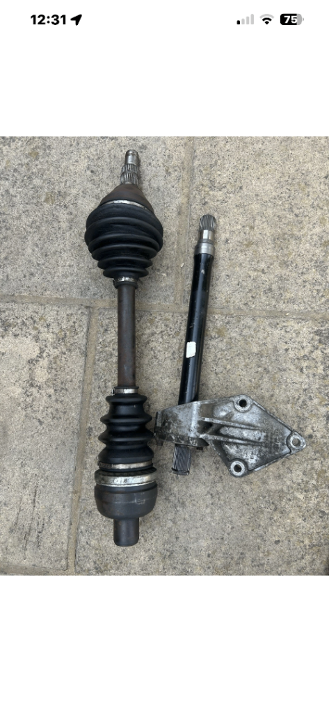 Vauxhall Astra H VXR RH Driveshafts 2007 Inner & Outer Pair