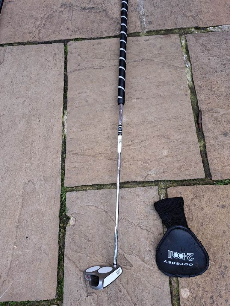 Odyssey white Hot belly putter 