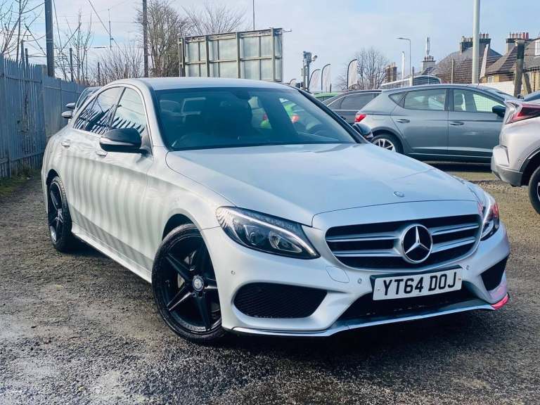 Mercedes-benz C Class 2.1 C220 Bluetec Amg Line AUTOMATIC £35 TAX ULEZ FREE