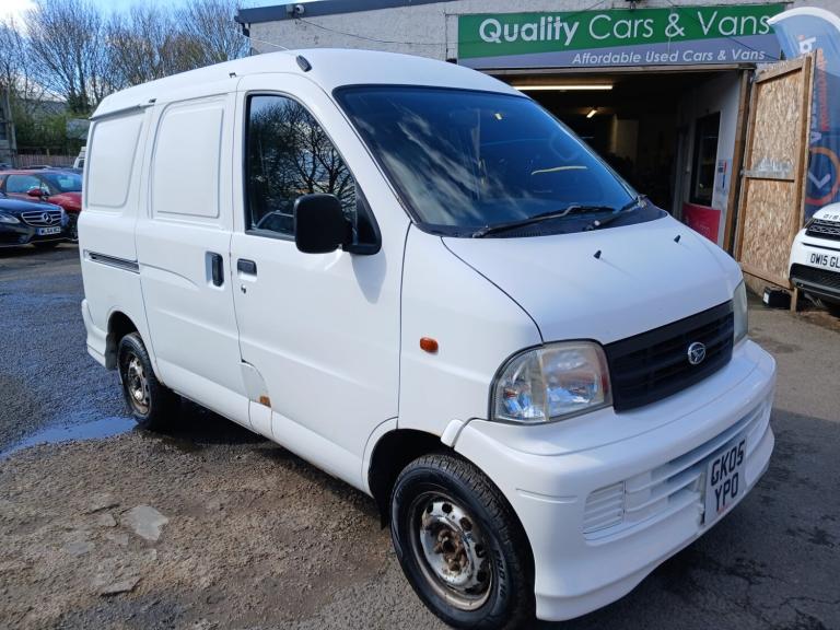 2005 05 DAIHATSU EXTOL SUZUKI CARRY 1.0 LOW 65K MOT 02/27 TWIN SLIDERS PX SWAPS