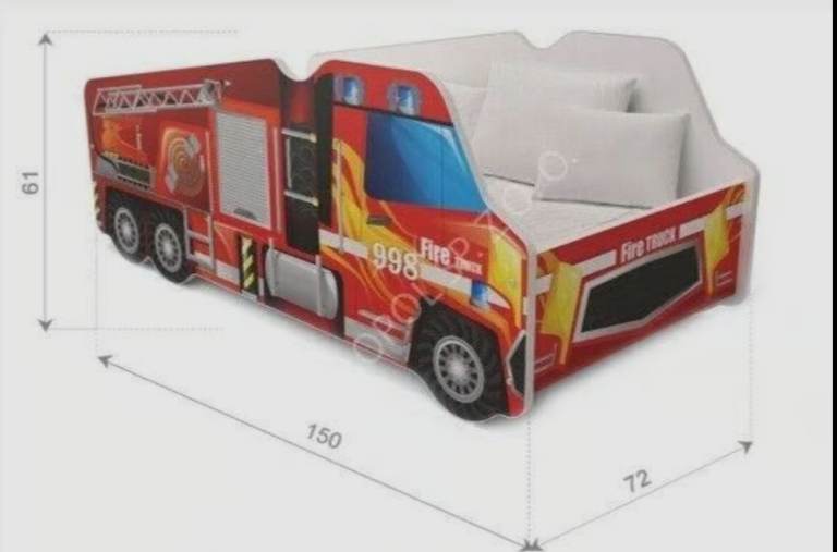 Junior Fire engine bed( not single)