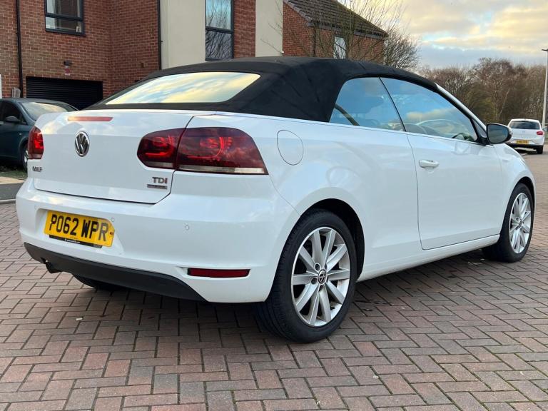 2012 Volkswagen Golf 1.6 TDI BlueMotion Tech SE 2dr CONVERTIBLE Diesel Manual