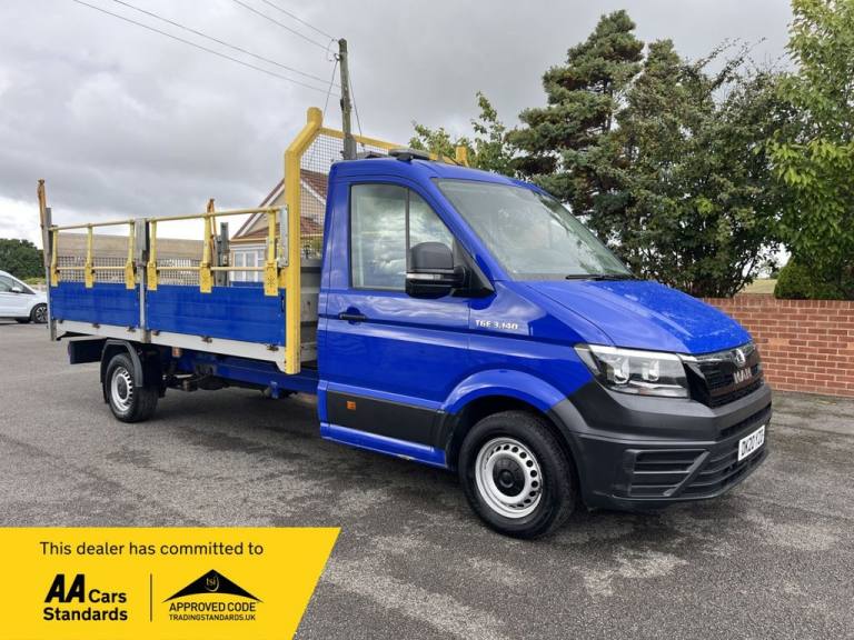 2020 MAN TGE 140 2.0 3140d RWD LWB Euro 6 14FT 6 DROPSIDE W TAILLIFT +VAT Chassis Cab Diesel Manual