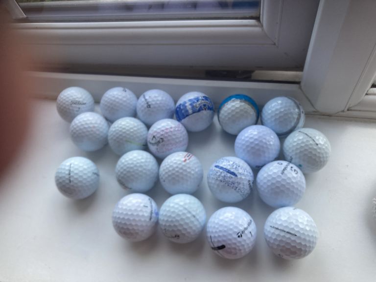 Used Golf Balls - Various Brands, Good for Practice