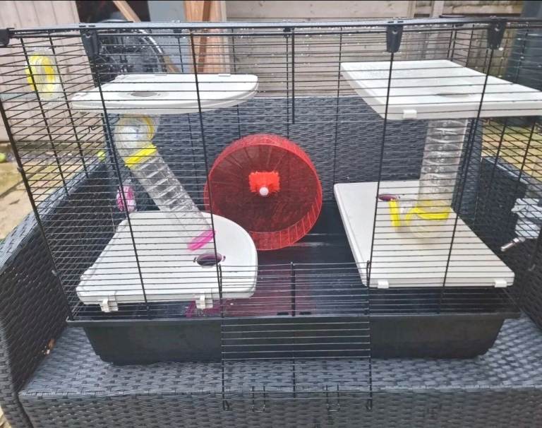 Ferplast village 80 Hamster cage with accessories 82 x 51 x h 62 cm