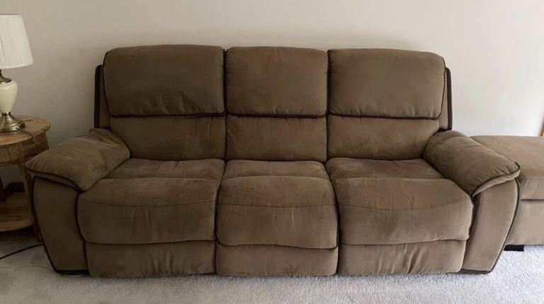 Brown Sofa 2+3 seater