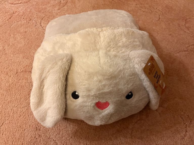 image for Bunny Rabbit Foot Warmer - Brand New With Tag