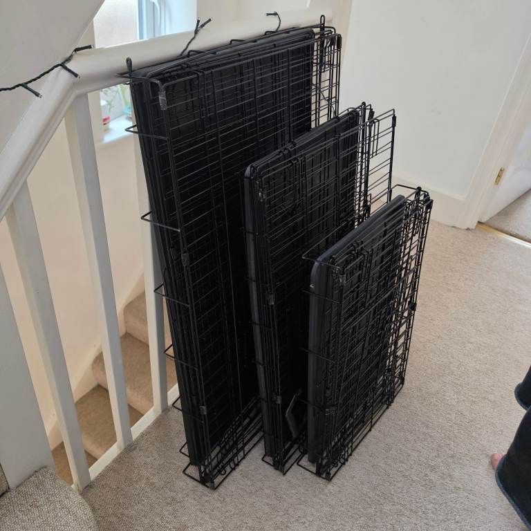 Dog Crates (24", 30", 36") for small to medium pets