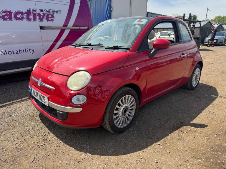 Fiat 500 0.9cc twinair 2011 red BREAKING FOR PARTS 