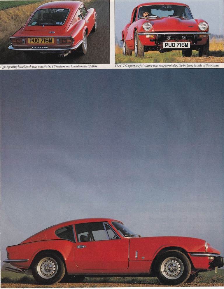 Framed Or Un-Framed Rare Original Magazine Advertisement Of A Triumph GT6 Car