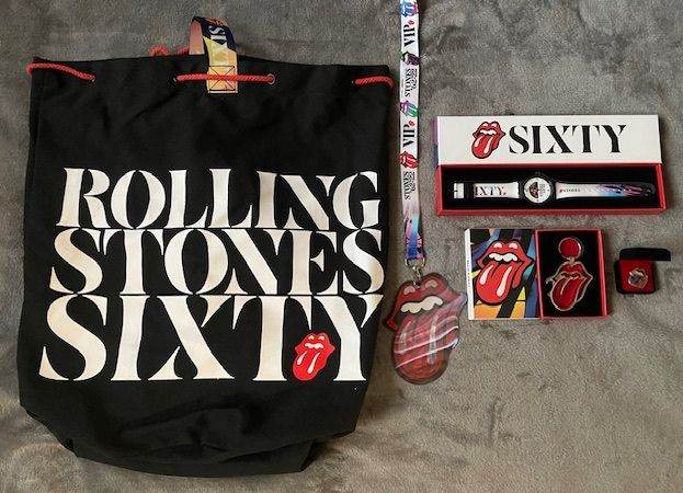image for Rolling Stones SIXTY Tour Full Set of VIP Memorabilia