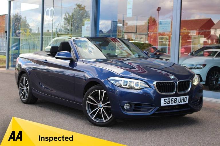 2018 68 BMW 2 SERIES 1.5 218I GPF SPORT CONVERTIBLE 2DR PETROL MANUAL EURO 6 (S/