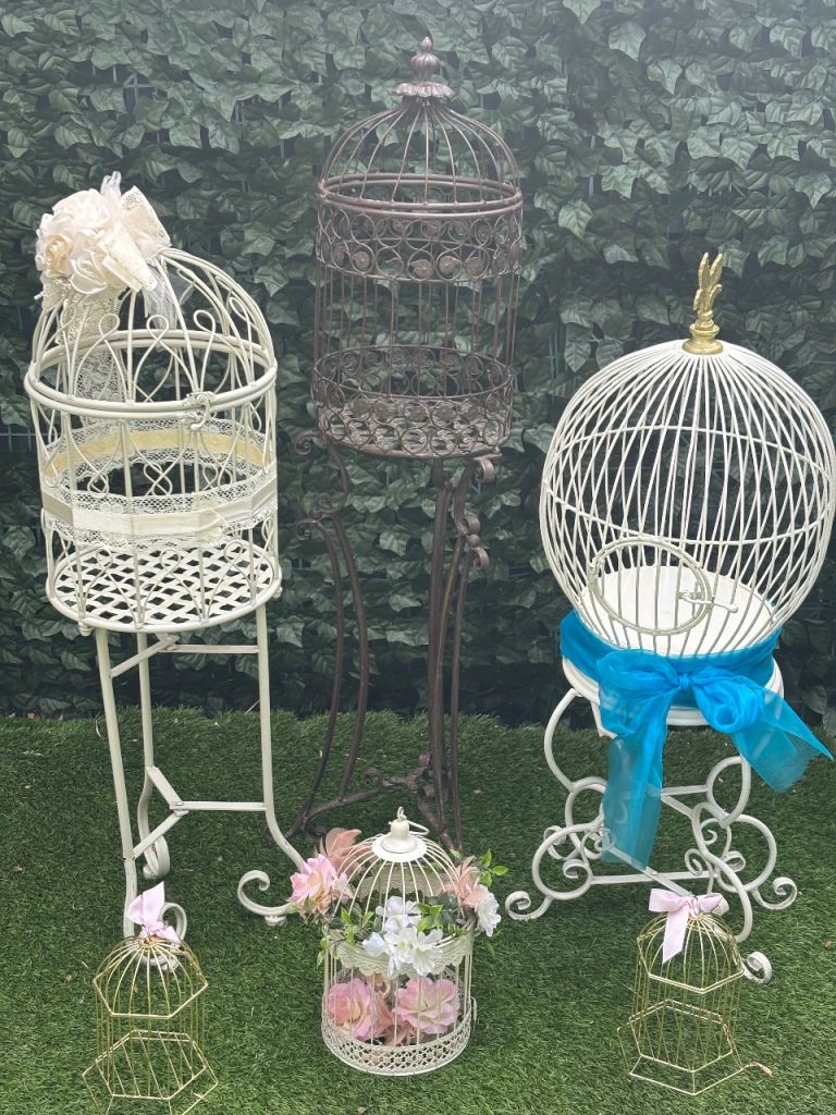 Ornamental bird cage