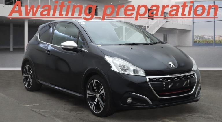 PEUGEOT 208 1.6 THP GTi Prestige Black Manual Petrol 2016