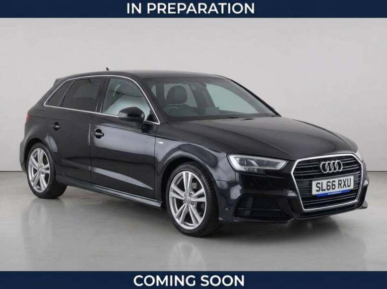 2016 Audi A3 2.0 TDI S Line 5dr HATCHBACK DIESEL Manual