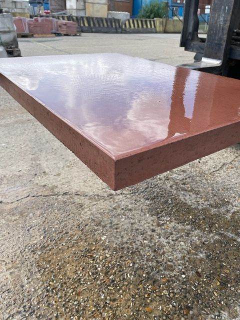 MARSHALLS STANDARD PIMPLE PAVING IN RED - 900X600X50MM - CLEARANCE SALE!