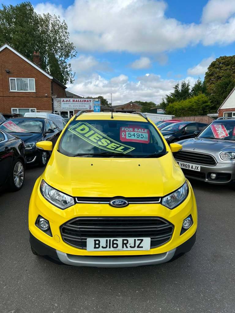 2016 Ford Ecosport 1.5 TDCi 95 Titanium 5dr [17in] HATCHBACK Diesel Manual