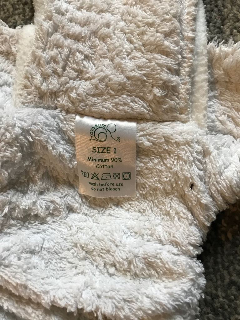 Nappies 10x totbot size 1 reusable 
