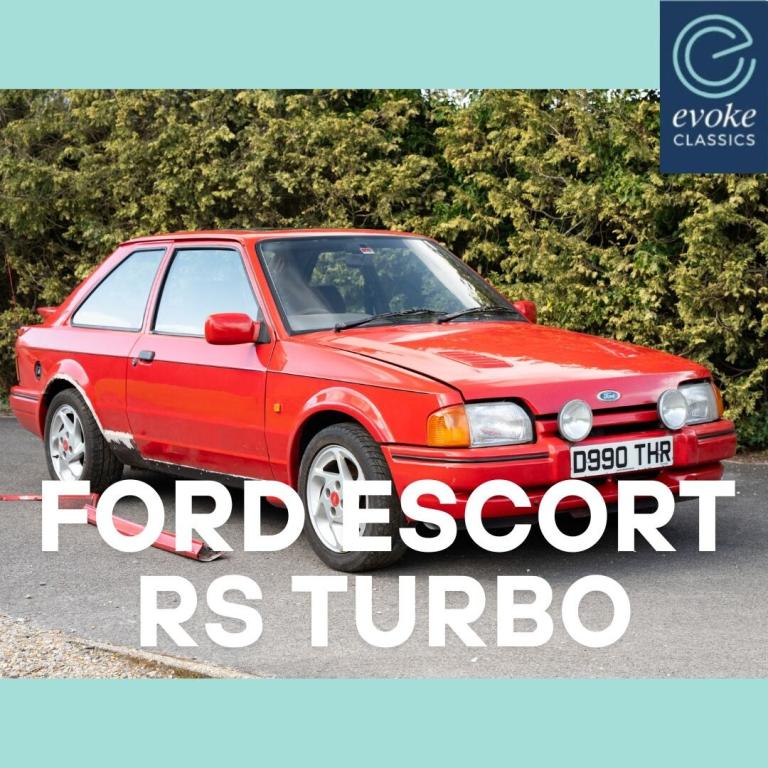 1987 Ford Escort RS Turbo  Series II 3dr HATCHBACK Petrol Manual