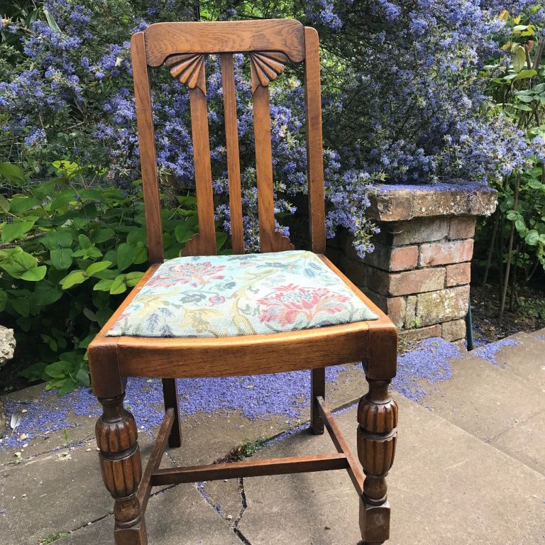 1920 Art Deco dining chair