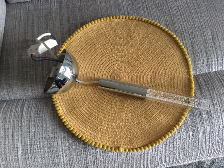 John Lewis ceiling light pendant WITHOUT THE SHADE SADLY 