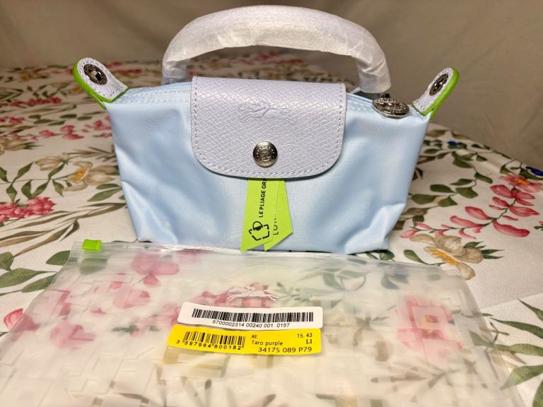 LongChamp - LE PLIAGE ORIGINAL POUCH/HANDBAG with adjustable Crossbody Strap