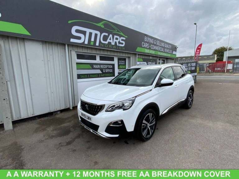 2019 Peugeot 3008 1.5 BlueHDi Allure 5dr HATCHBACK DIESEL Manual