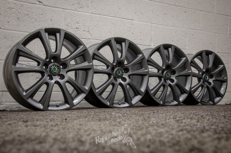 *Refurbished* Genuine 18" Skoda Octavia VRS Alloy Wheels 5x112