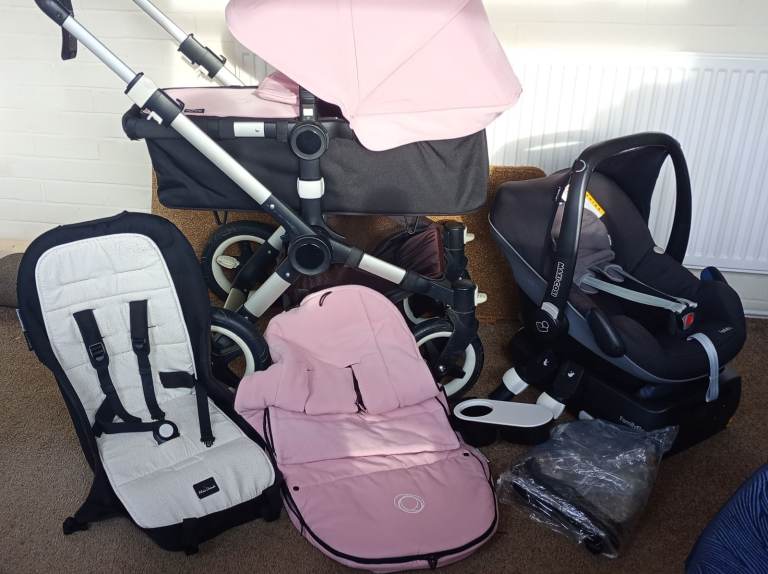 Bugaboo Buffalo push chair pram stroller package including all items in photo...