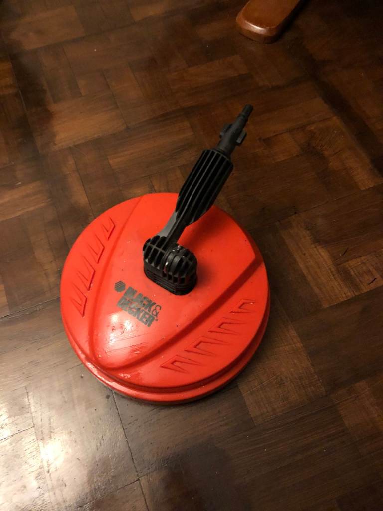 no offers BLACK & DECKER PRESSURE WASHER ATTACHMENT for patio, floors, tiles etc AS NEW