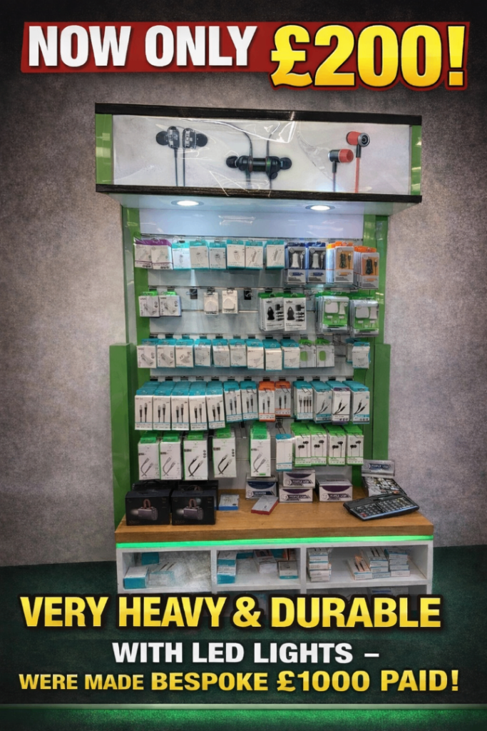 Shop Display/ Mobile phone- vape shop 