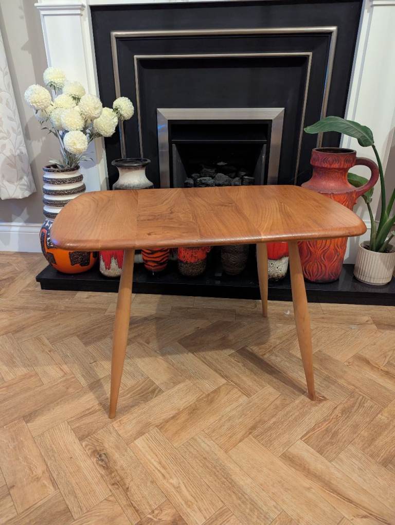 ❤️Lovely Ercol Coffee Table/Side Table (Model 213)Vintage Blue Label 