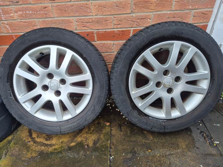 HONDA CIVIC Alloy Wheel 15"Inch 4x100 Offset ET45 6J 2001-2006 x4