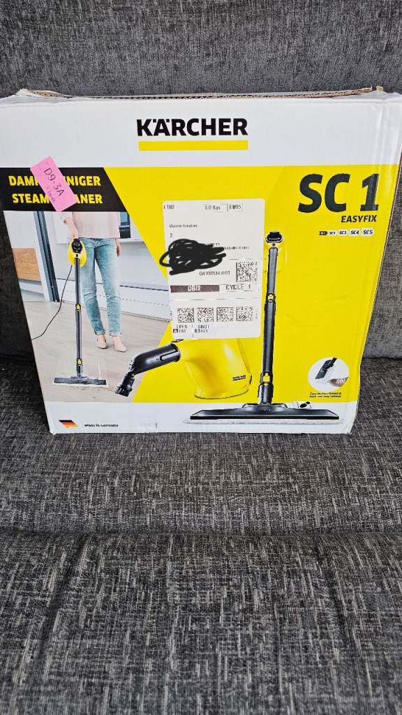 Karcher SC 1 EasyFix Steam Cleaner – Brand New in Box used once 