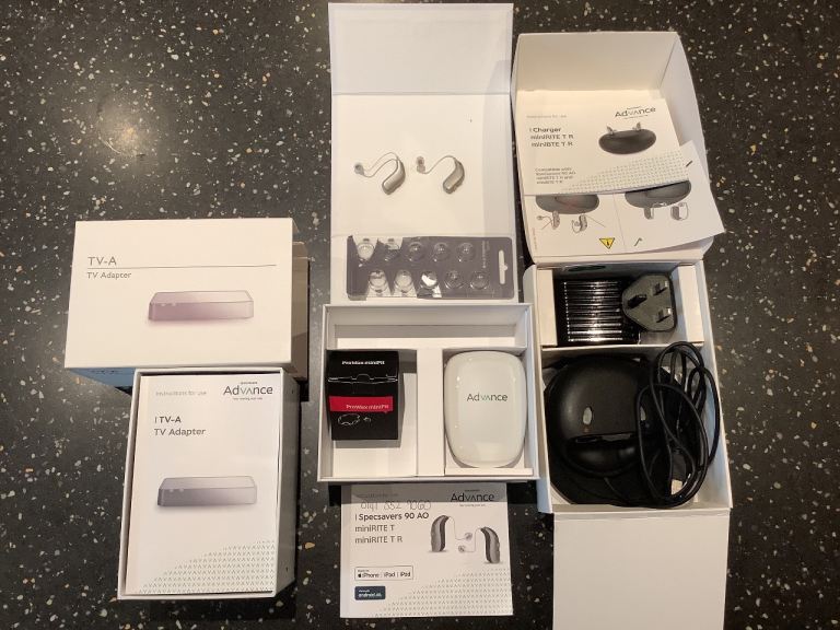 Hearing aids package