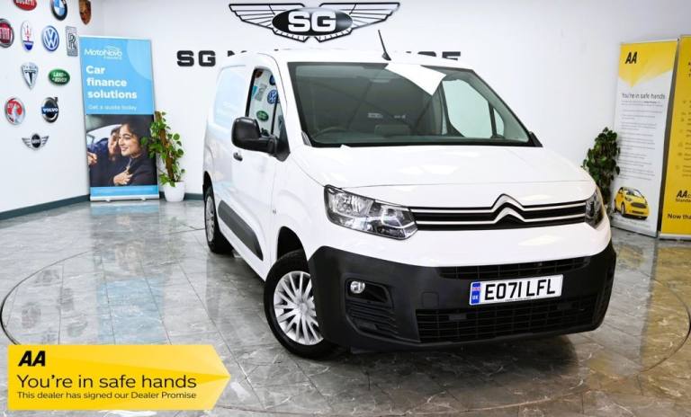 2021 Citroen Berlingo 1.5 BlueHDi 650Kg Enterprise Pro 75ps PANEL VAN DIESEL Manual