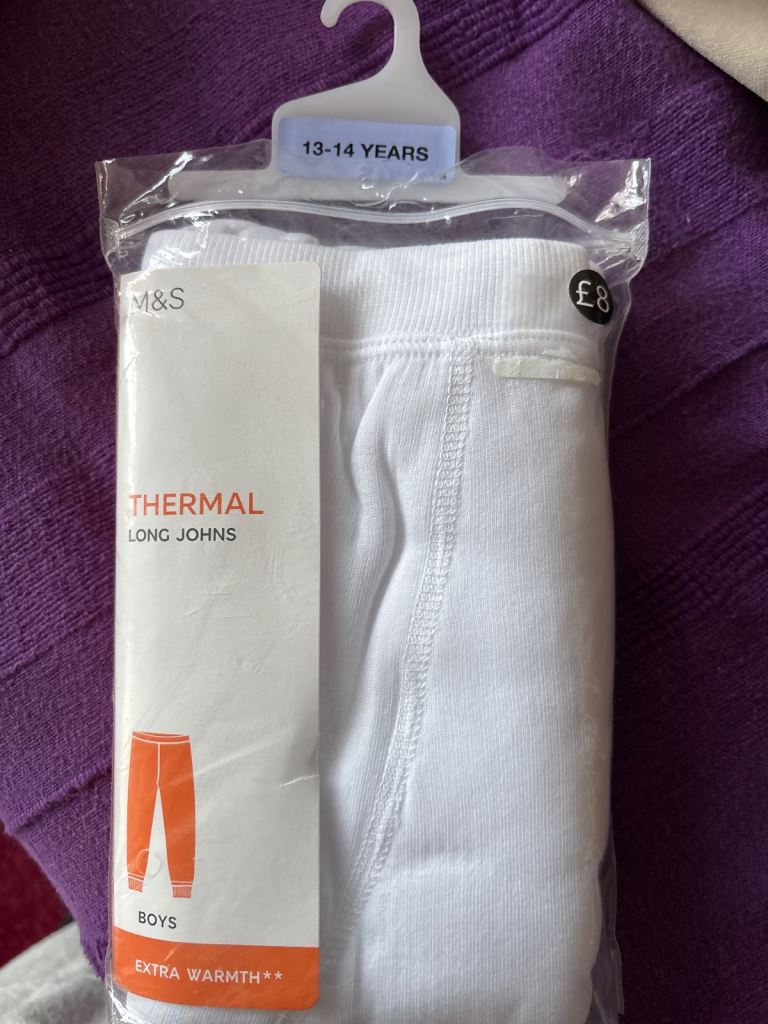 M&S Thermal Long Johns - BNWT