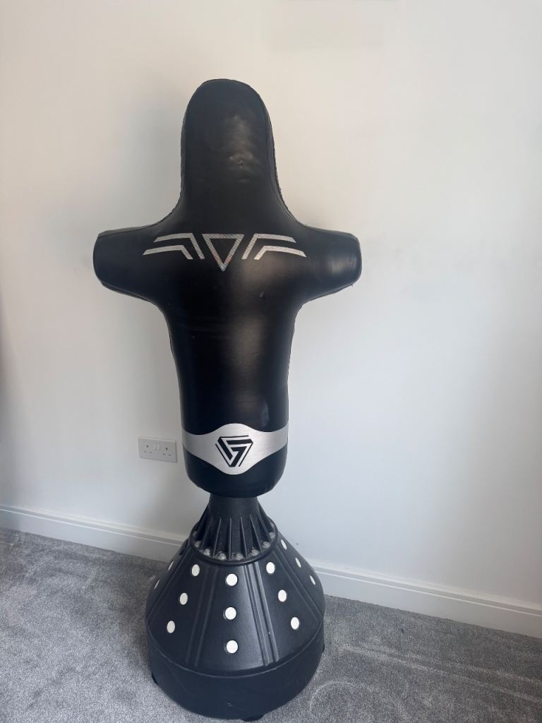 Person shaped punching bag 