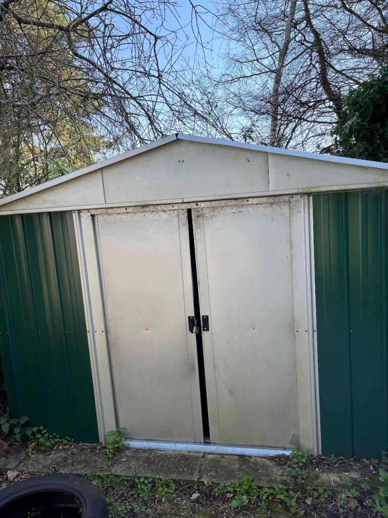 Yardmaster galvanised steel shed FREE