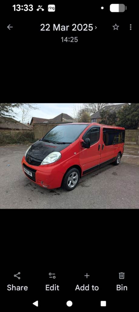 Vauxhall, VIVARO, 2008, 1995 (cc)